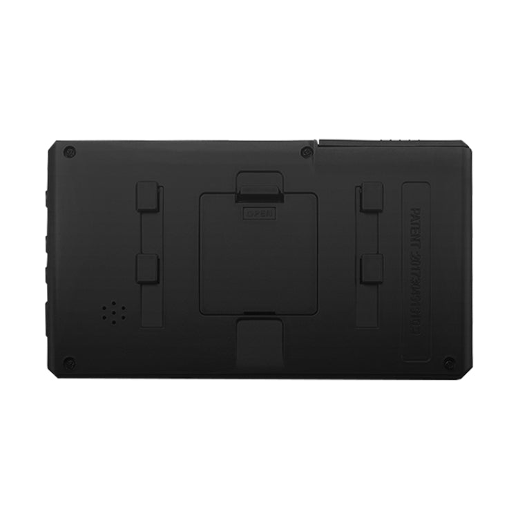 N7 4.5 inch Screen 1080P HD Night Vision Motion Detection Smart Cat Eye Video Doorbell (Black)