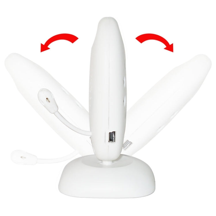 VB601 2.0 inch LCD Screen Hassle-Free Portable Baby Monitor, Support Two Way Talk Back, Night Vision(US Plug)