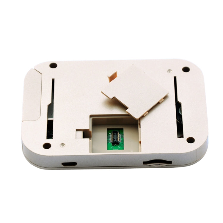 Danmini Q8 2.4 inch Color Screen 1.0MP Security Camera No Disturb Peephole Viewer, Support TF Card (32GB Max) / Night Vision / PIR Motion Detection(Gold)