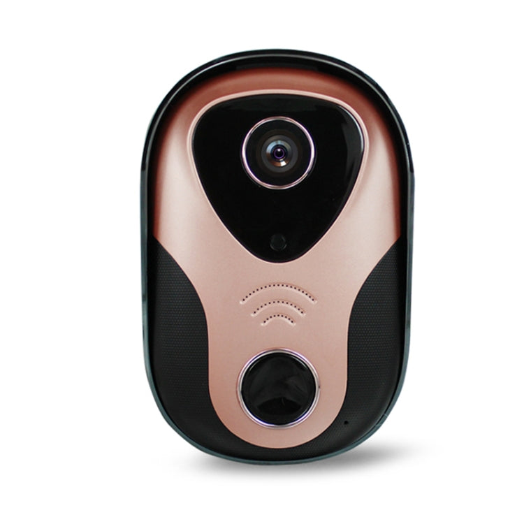 163Eye L1-NJ Smart Visual WIFI 1.3MP Network HD Intercom Doorbell , Support Micro SD Card  & Night Vision(Rose Gold)