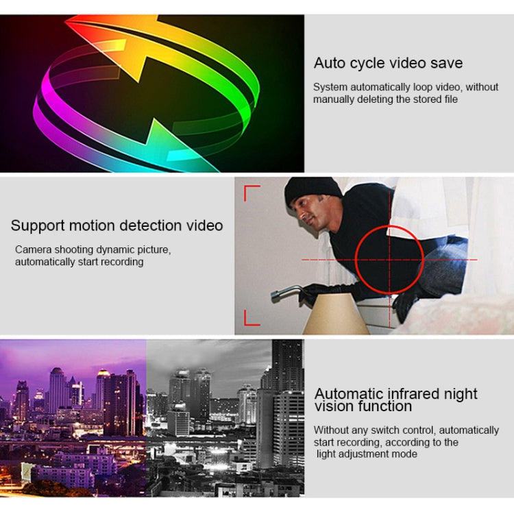 163Eye L1-NJ Smart Visual WIFI 1.3MP Network HD Intercom Doorbell , Support Micro SD Card  & Night Vision(Rose Gold)