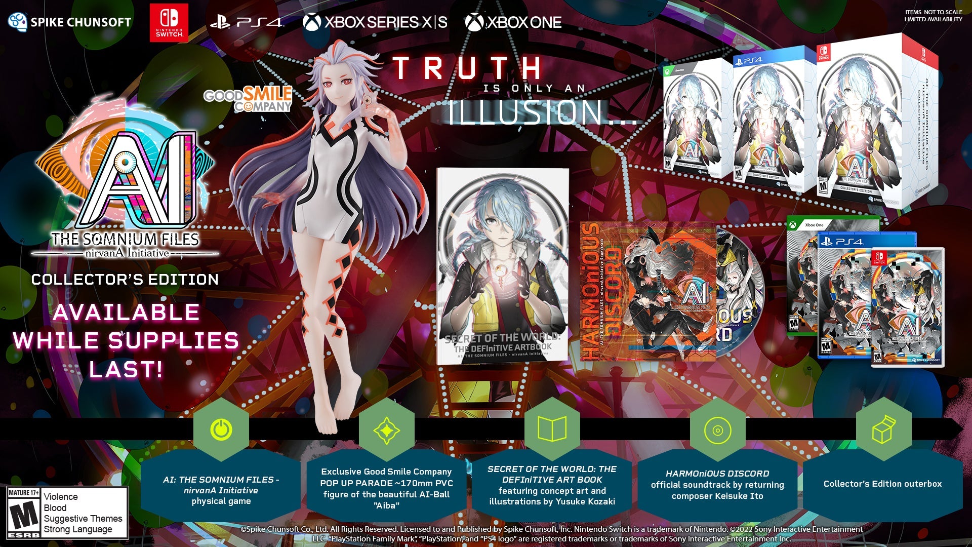 AI: The Somnium Files - Nirvana Initiative Collector's Edition (Playstation 4)