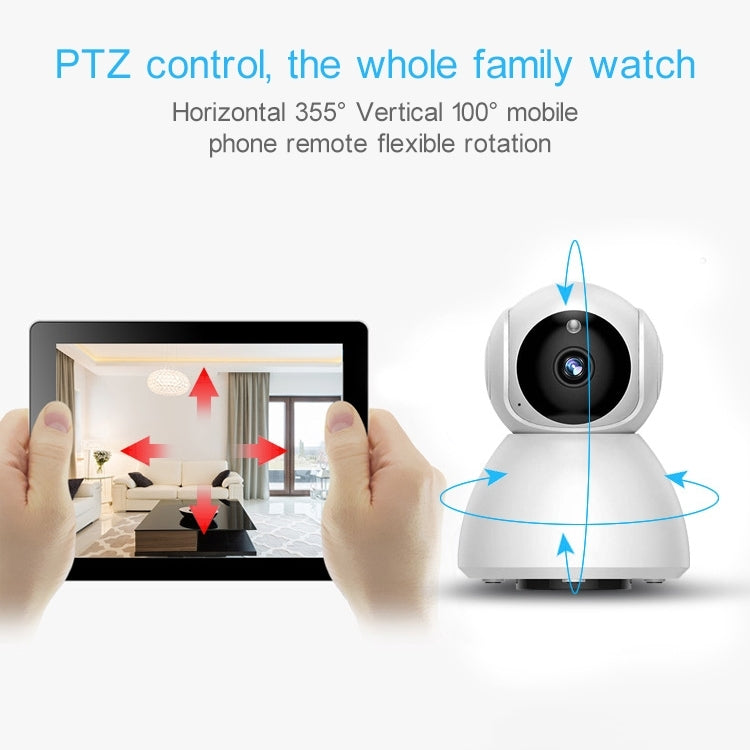 720P HD 1.0 MP Wireless IP Camera, Support Infrared Night Vision / Motion Detection / APP Control, UK Plug