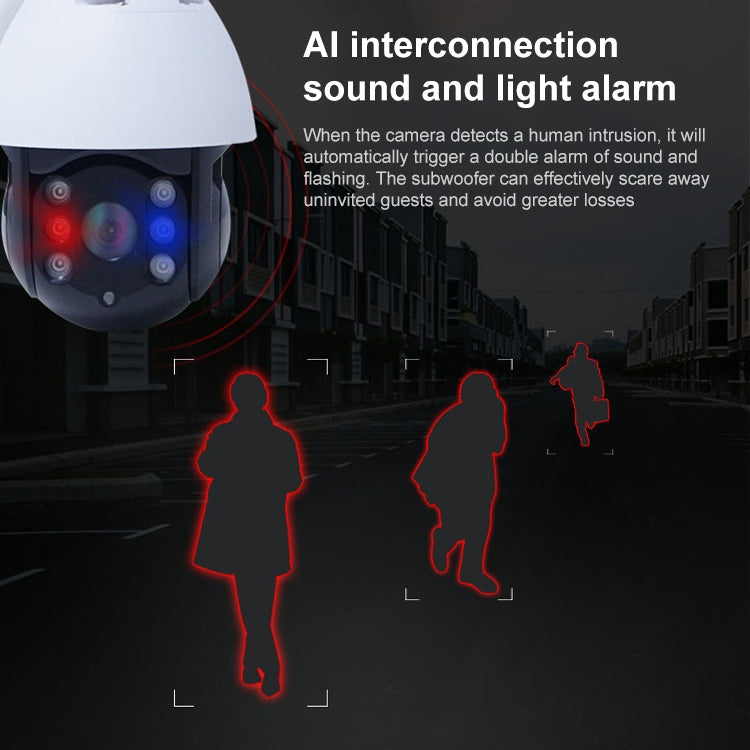 QX9 1080P IP65 Waterproof WiFi Smart Camera, Support Motion Detection / TF Card / Two-way Voice, UK Plug