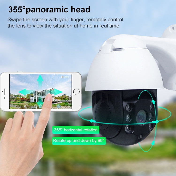 QX9 1080P IP65 Waterproof WiFi Smart Camera, Support Motion Detection / TF Card / Two-way Voice, EU Plug