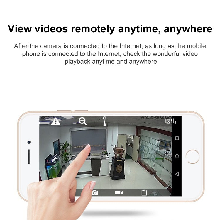 QX37 1080P WiFi High-definition Surveillance Camera Outdoor Dome Camera, Support Night Vision & Two-way Voice & Motion Detection(UK Plug)