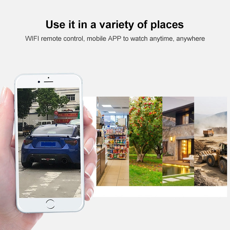 QX38 1080P WiFi High-definition Surveillance Camera Outdoor Dome Camera, Support Night Vision & Two-way Voice & Motion Detection(EU Plug)