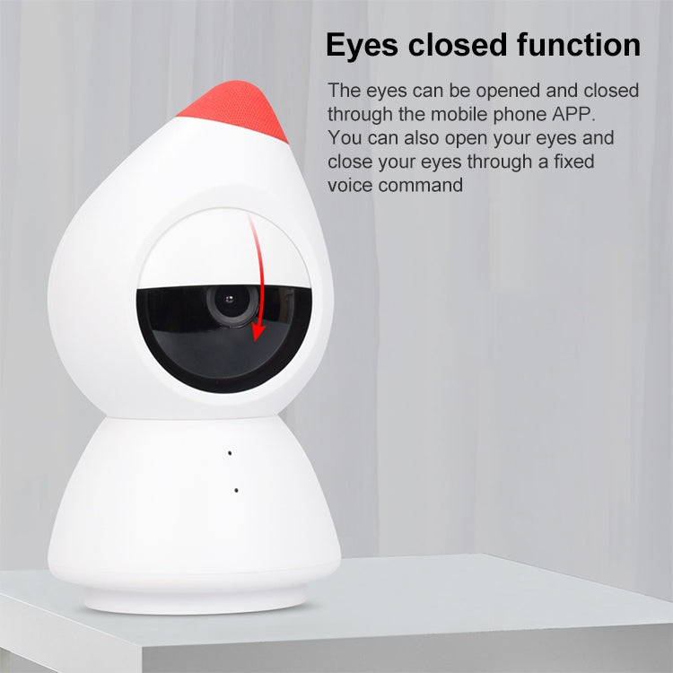 YT43 2 Million Pixels HD Wireless Indoor Home Little Red Riding Hood Camera, Support Motion Detection & Infrared Night Vision & Micro SD Card(US Plug)