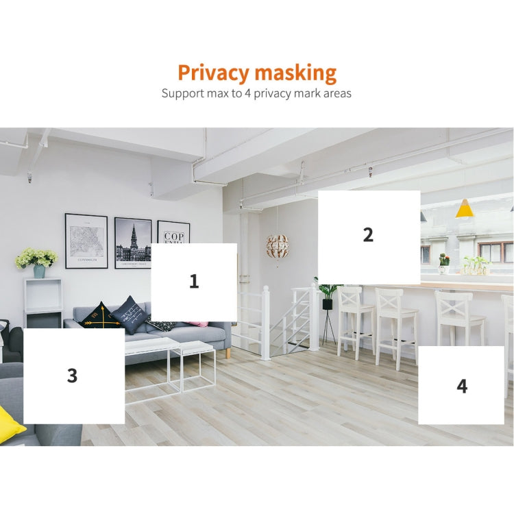 SriHome SH025 2.0 Million Pixels 1080P HD AI Auto-tracking IP Camera, Support Two Way Audio / Motion Tracking / Humanoid Detection / Night Vision / TF Card, US Plug