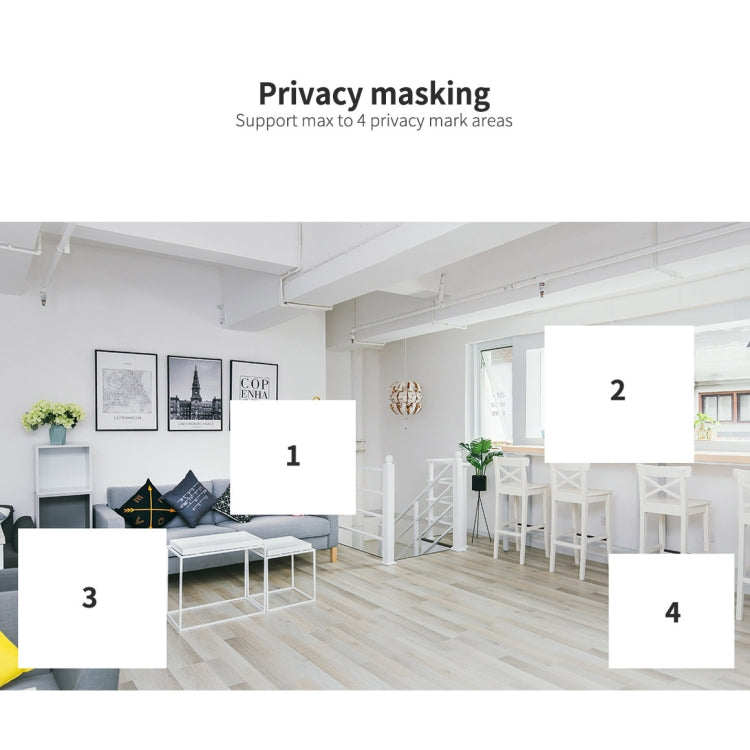 SriHome SH020 3.0 Million Pixels 1296P HD AI IP Camera, Support Two Way Talk / Auto Tracking / Humanoid Detection / Night Vision / TF Card, UK Plug