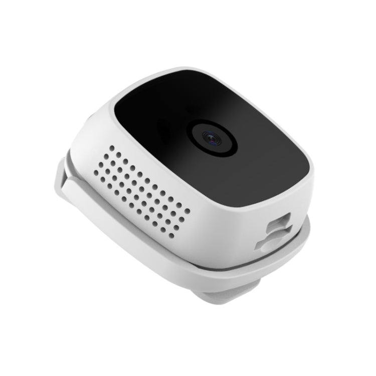 CAMSOY C9 HD 1280 x 720P 70 Degree Wide Angle Wireless WiFi Wearable Intelligent Surveillance Camera, Support Infrared Right Vision & Motion Detection Alarm & Loop Recording & Timed Capture(White)