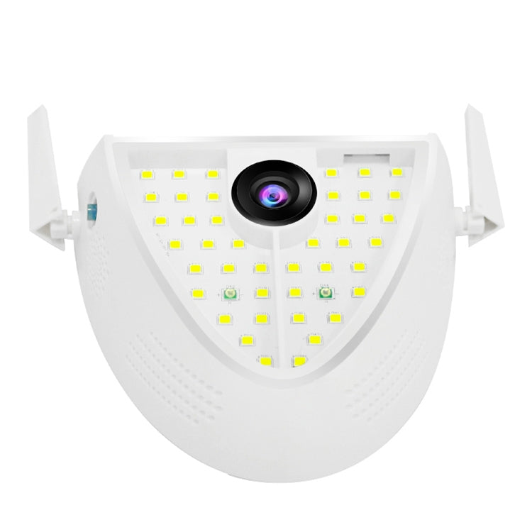 DP16 2.0 Megapixel 42 LEDs Garden Light Smart Camera, Support Motion Detection / Night Vision / Voice Intercom / TF Card, UK Plug