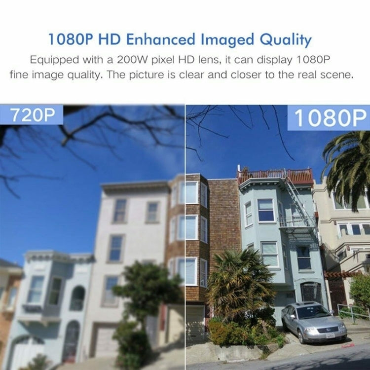 Wireless Surveillance Camera HD PTZ Home Security Outdoor IP66 Waterproof Network Dome Camera, Support Night Vision & Motion Detection & TF Card, AU Plug