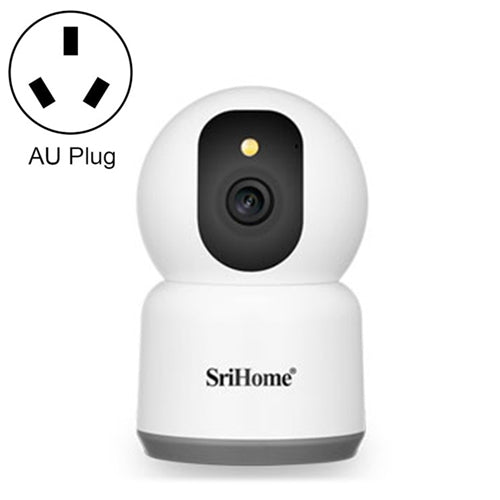 SirHome SH038 5MP QHD 5G WiFi IP Camera, Support Night Color & Motion Detection & Two Way Talk & Human Detection & TF Card, AU Plug
