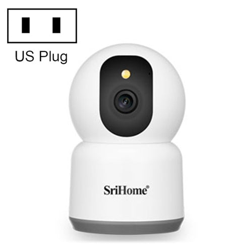 SirHome SH038 5MP QHD 5G WiFi IP Camera, Support Night Color & Motion Detection & Two Way Talk & Human Detection & TF Card, US Plug