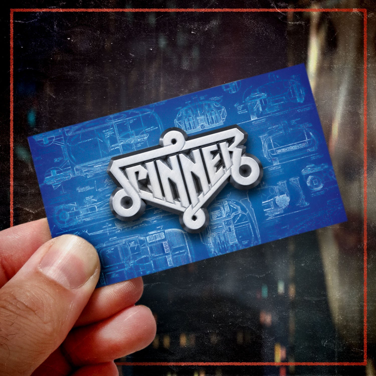 "Spinner Emblem" 3D Pin