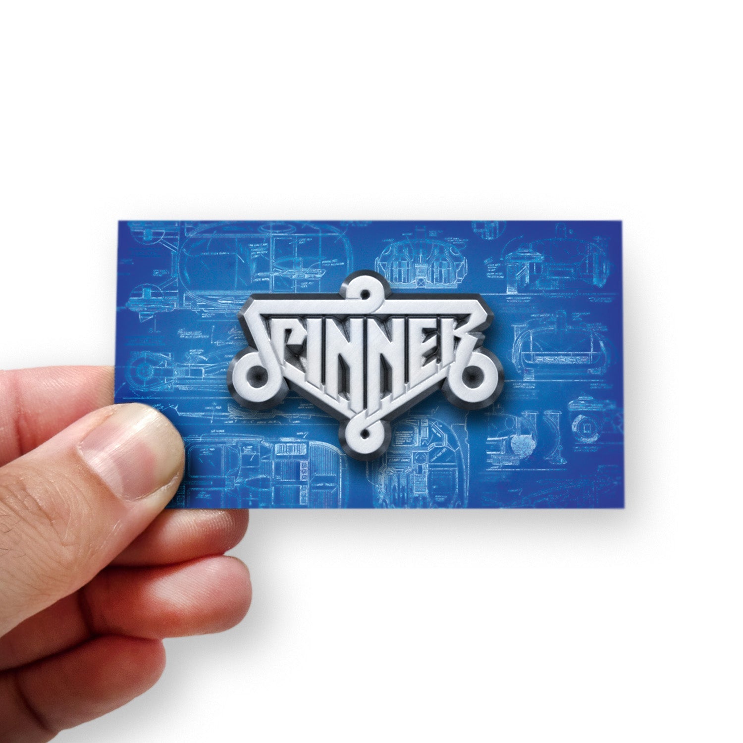"Spinner Emblem" 3D Pin