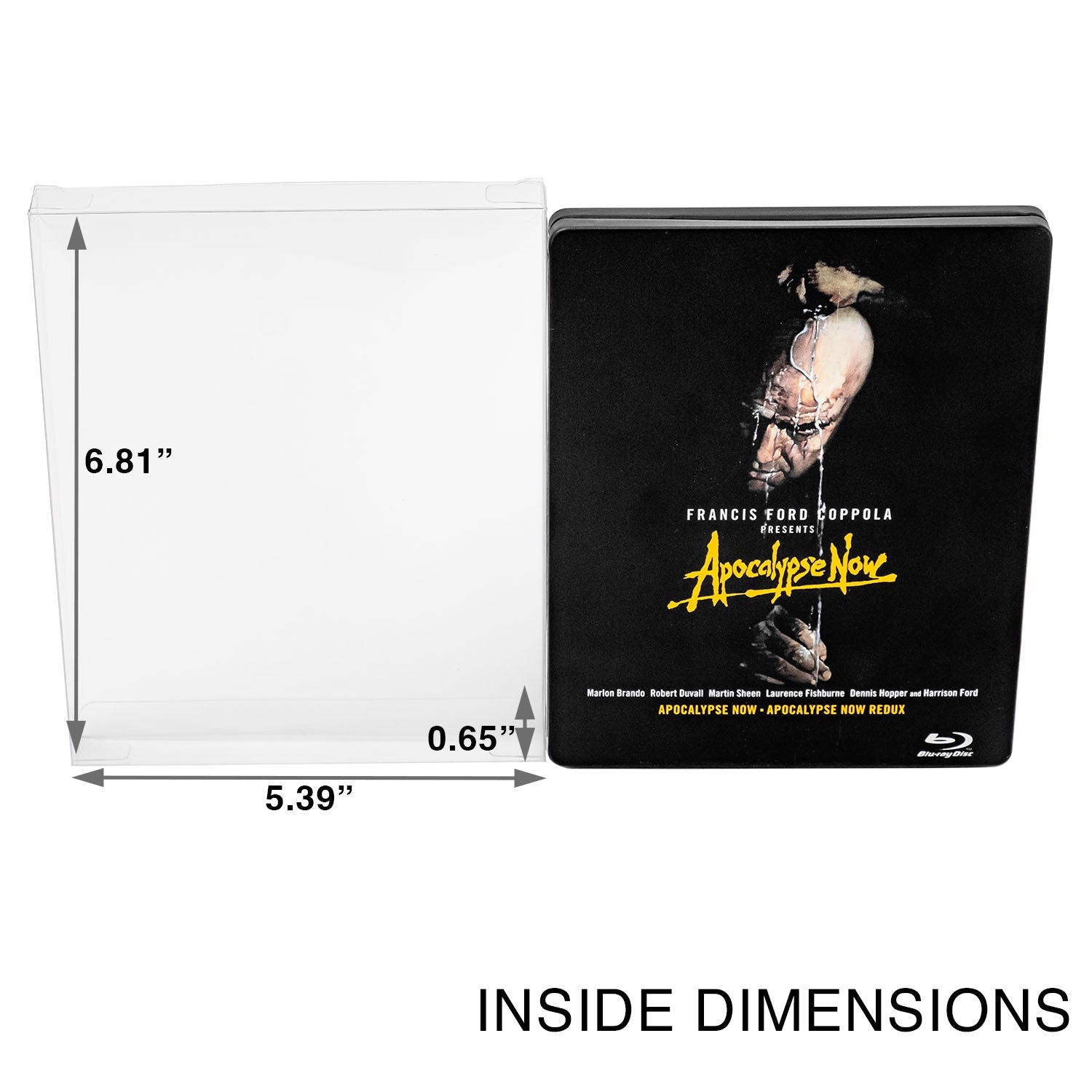Platinum Protectors for Blu-Ray Steelbooks - UV & Scratch-Resistant