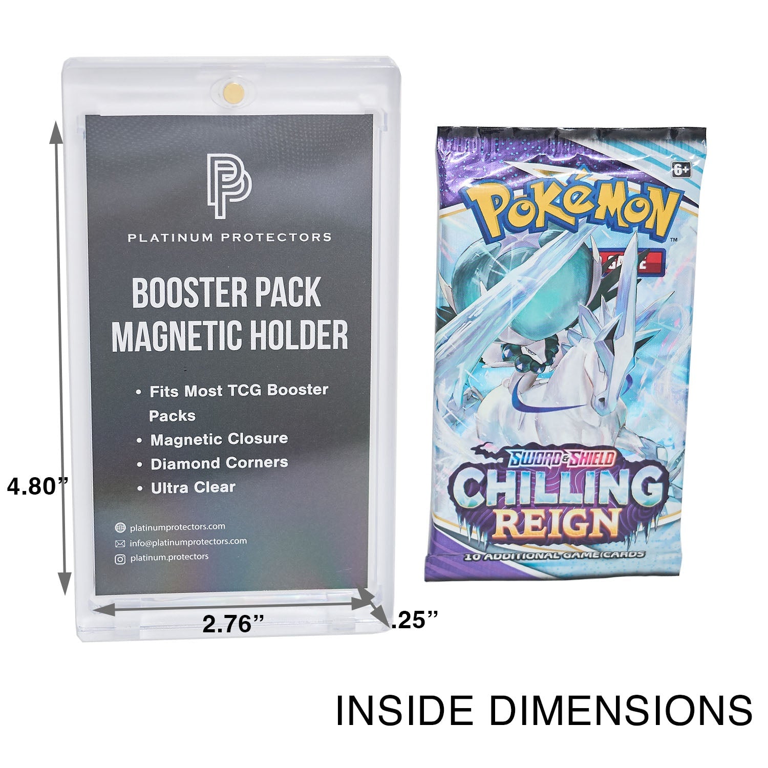 Platinum Protectors Magnetic Pack Holder for TCG Booster Packs