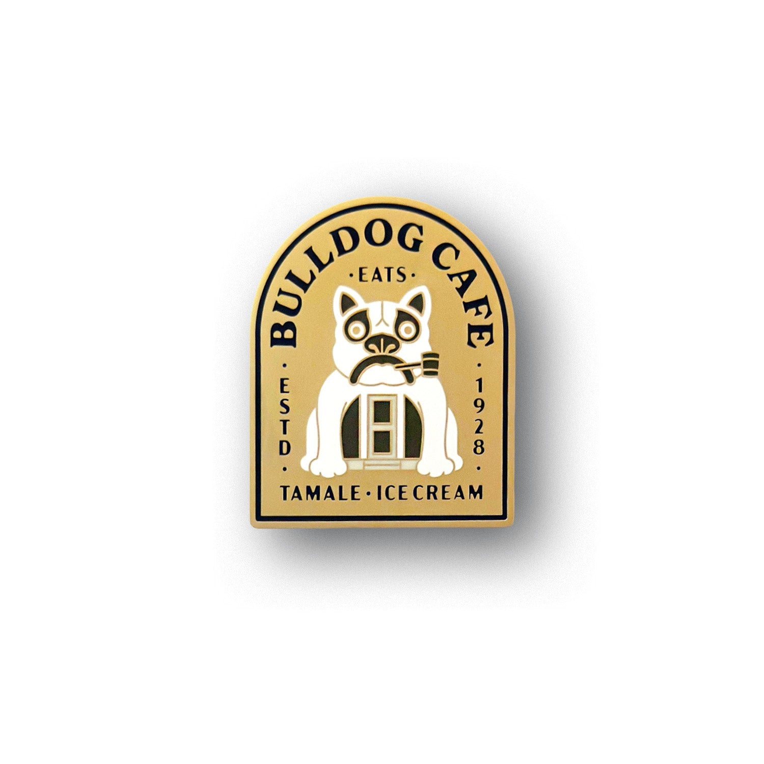 The Rocketeer "Bulldog Cafe" Enamel Pin
