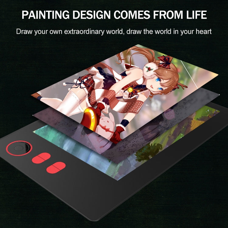 10Moons G20 Digital Tablet Capable of Connecting with Mobile Phone and Tablet Computer with 8192 Passive Pen