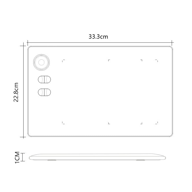 10Moons G20 Digital Tablet Capable of Connecting with Mobile Phone and Tablet Computer with 8192 Passive Pen