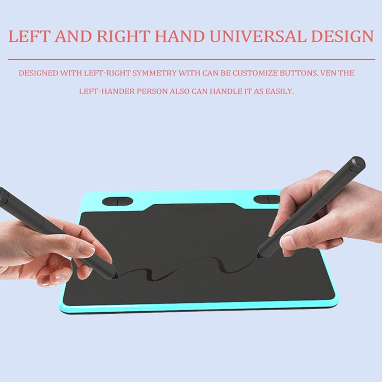 10Moons T503 Drawing Tablet Can Be Connected to mobile Phone Tablet with 8192 Passive Pen(Pink)