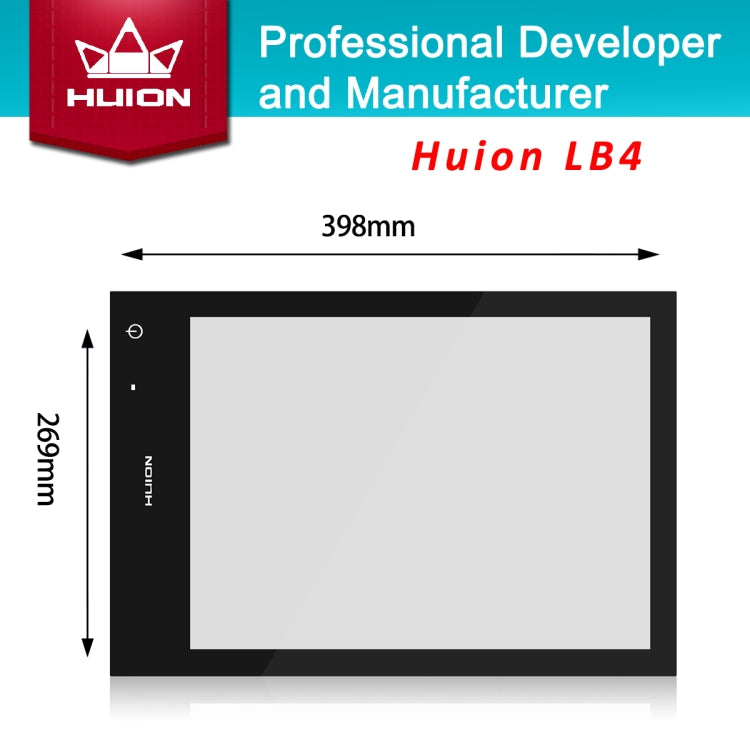 Huion LB4 LED Light Tracing Pad Art Craft Light Box