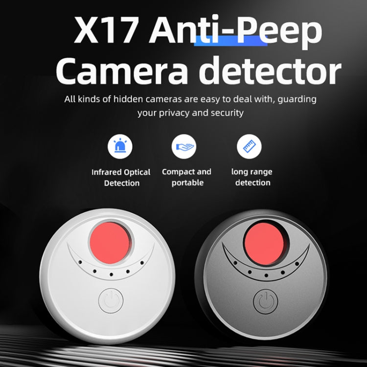 X17S Camera Detector GPS Car Signal Positioning Detector (White)