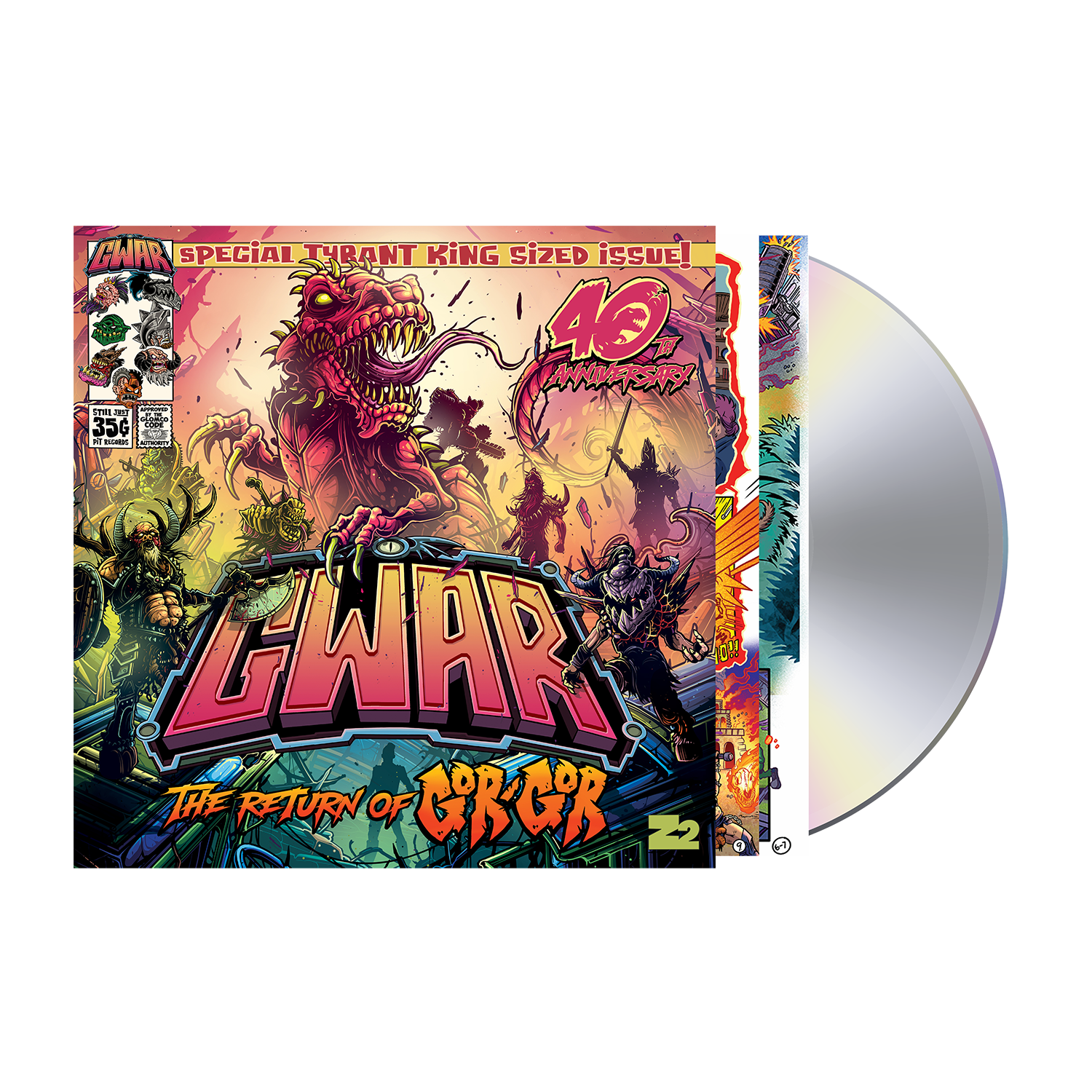 GWAR: 'The Return of Gor Gor' CD