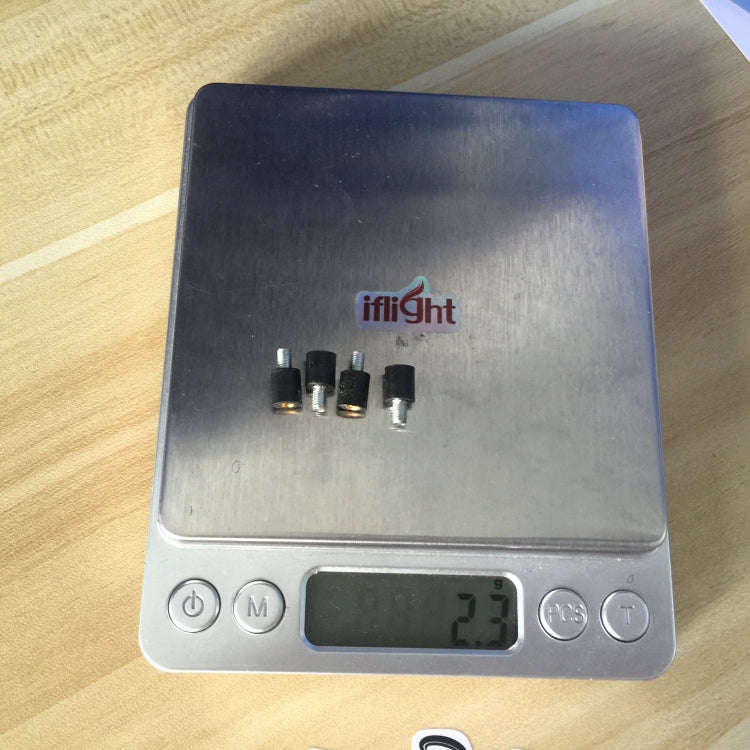 10 Packs / 40pcs iFligh M3 VD Shock-absorbing Rubber Pillar Shakeproof Damping Brace Absorbing Column for CC3D F3 / F4 / F7 Flight Controller FPV RC Drone Toys