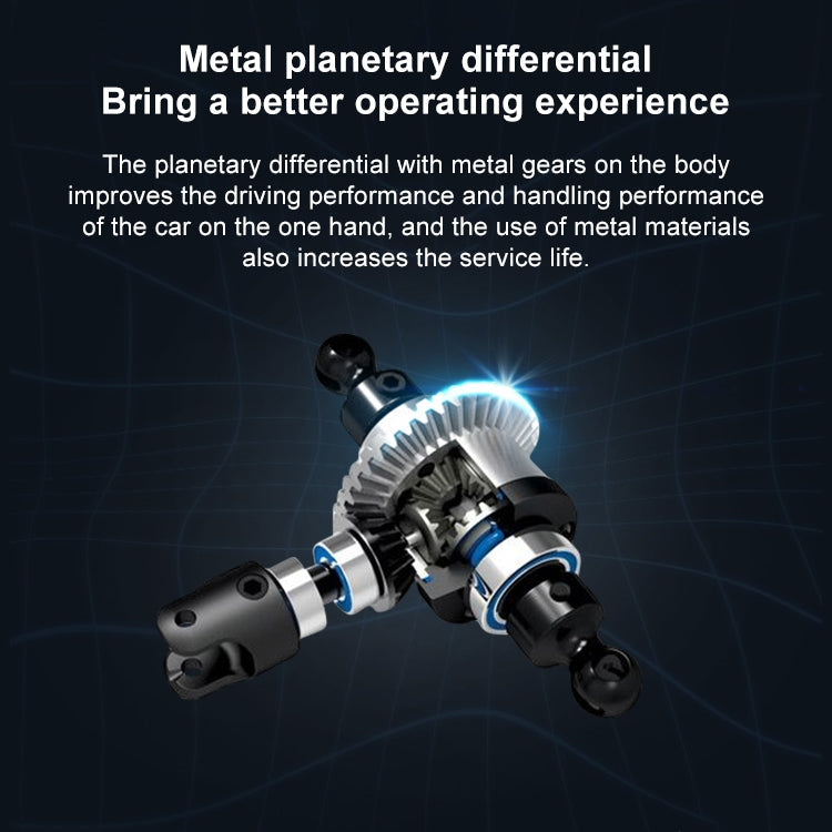 FY-08 Brushless Version 2.4G Remote Control Off-road Vehicle 1:12 Four-wheel Drive Short Truck High-speed Remote Control Car, EU Plug (Orange)