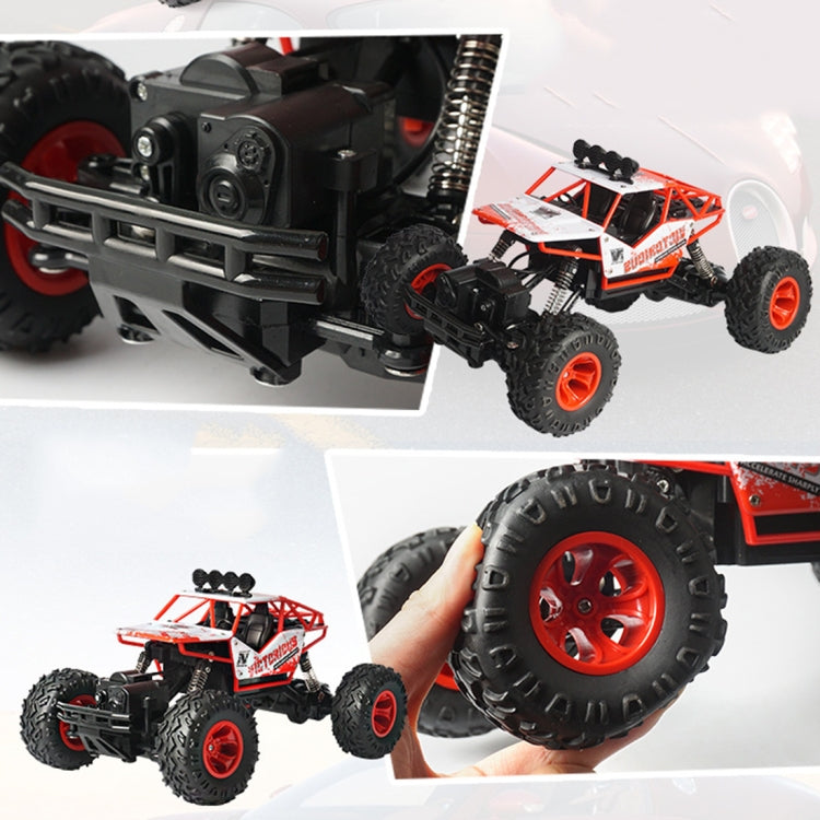 6255 2.4GHz 1:16 Wireless Remote Control Drift Off-road Four-wheel Drive Children Toy Car(Red)