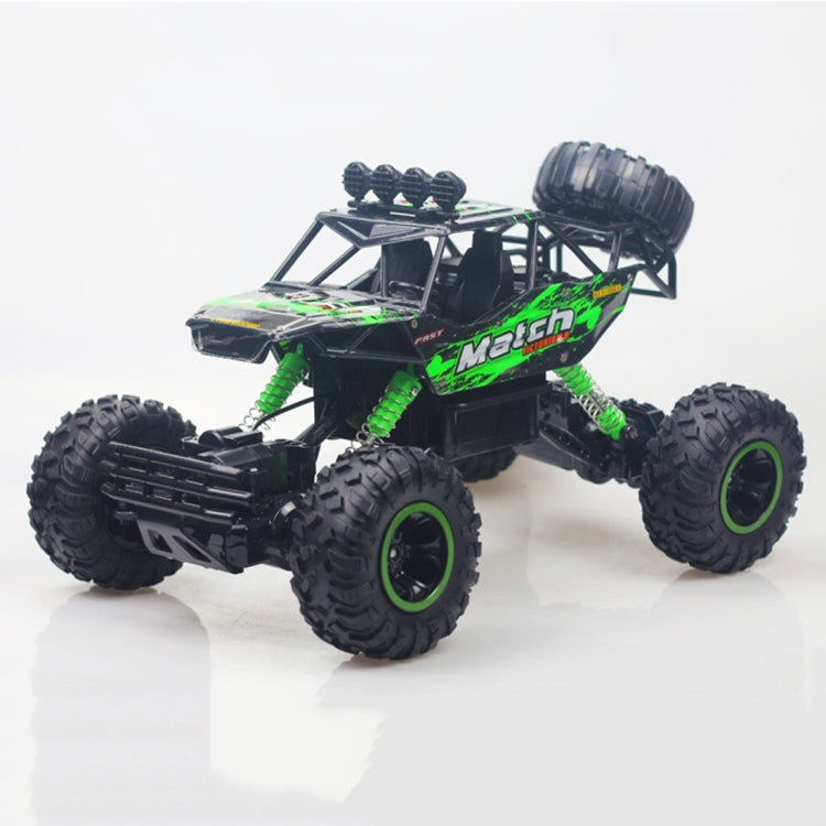 HD6026 1:12 Large Alloy Climbing Car Mountain Cross-country Four-wheel Drive Remote Control Car Toy, Size: 37cm(Green)