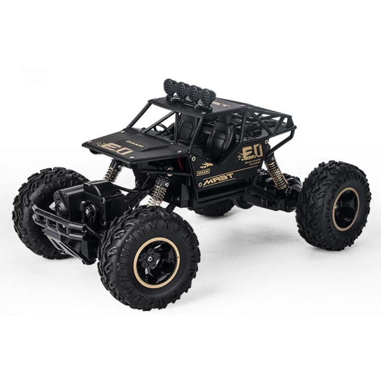 HD6026 1:16 Large Alloy Climbing Car Mountain Cross-country Four-wheel Drive Remote Control Car Toy, Size: 28cm(Black)