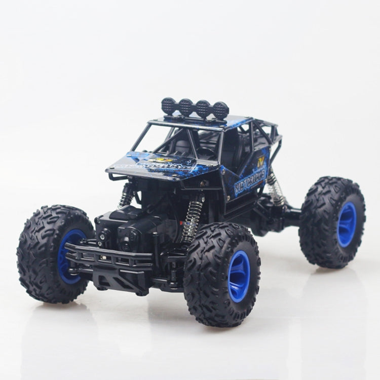 HD6026 1:16 Large Alloy Climbing Car Mountain Cross-country Four-wheel Drive Remote Control Car Toy, Size: 28cm(Blue)