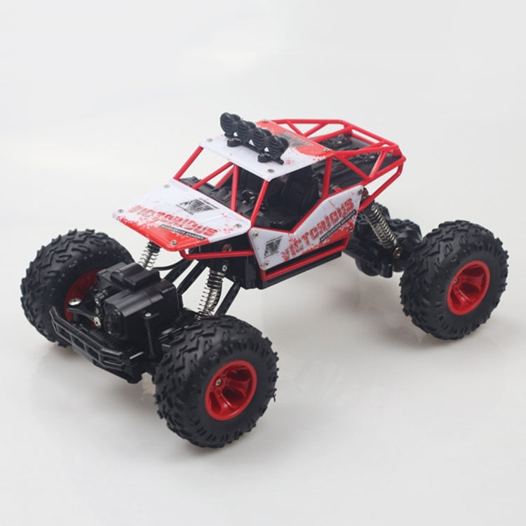 HD6026 1:16 Large Alloy Climbing Car Mountain Cross-country Four-wheel Drive Remote Control Car Toy, Size: 28cm(Red)
