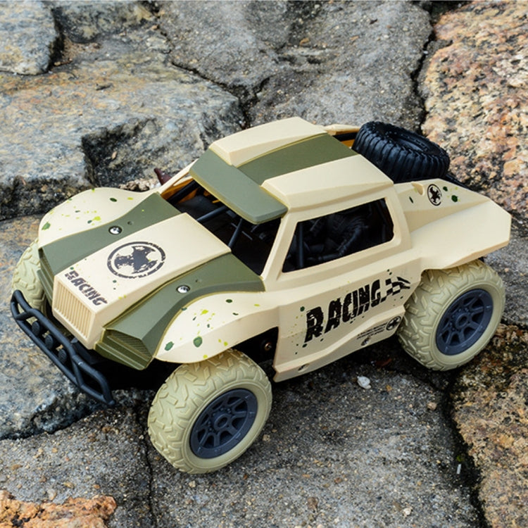 HD808 1:20 27Mhz Remote Control Short Truck High Speed Off-road Drifting Children Toy Car(Green)