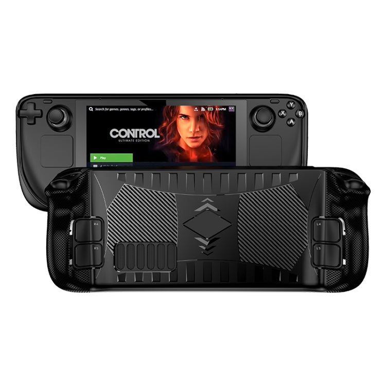 For Steam Deck TPU Game Console Case(Black)