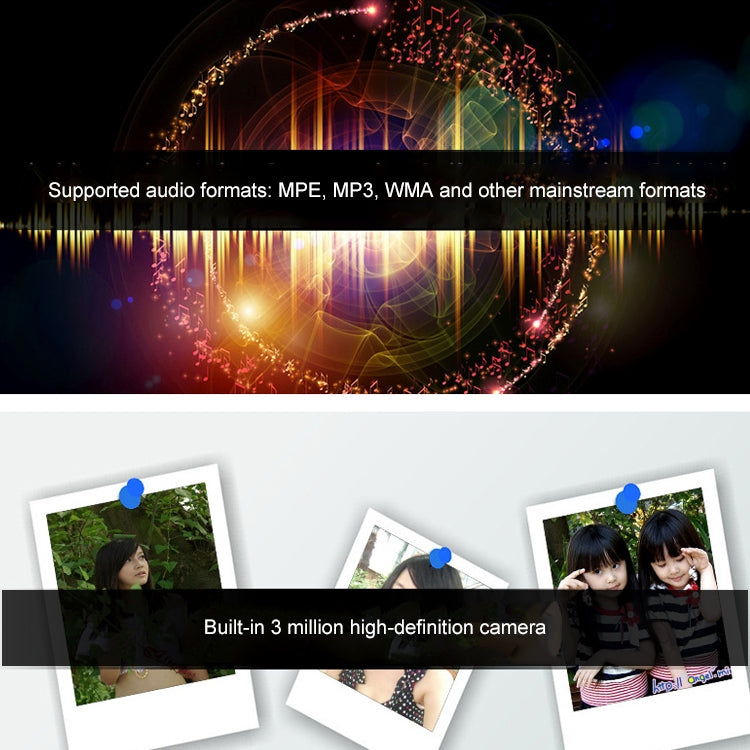 X6 4.3 inch Screen Retro Portable Game Console with 3MP Camera, Built-in 10000 Games, Supports E-book / Recording / Music Playing / Video Playing(Blue)