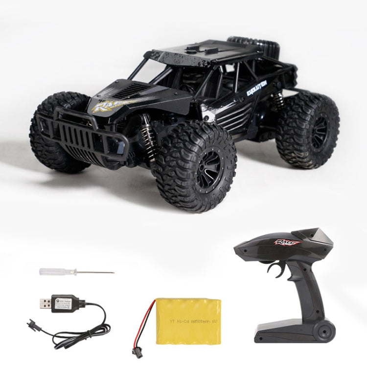HELIWAY DM-1801 2.4GHz Four-way Remote Vehicle Toy Car with Remote Control(Black)
