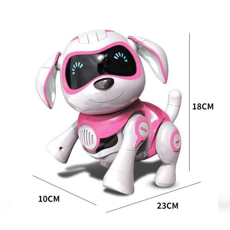 USB Charging Smart Touch Sensing Machine Dog Children Electric Toys, Supports Walking & Gnawing Bones & Lights & Music(Blue)