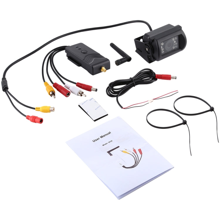 903S WiFi HD Video Transmitter for Car, with Bus Rear View Surveillance Camera(Black)