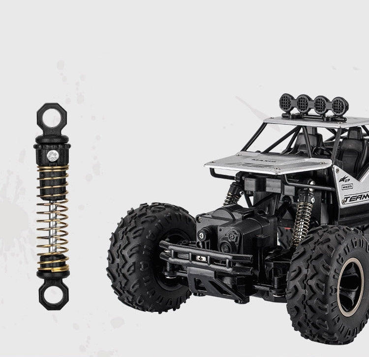 HD6141 1:16 Mountain-climbing Four-wheel Children Remote-controlled Off-road Vehicle Toy(Silver)