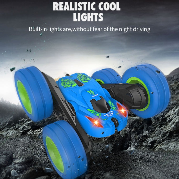 JJR/C Q9 2.4Ghz Remote Control Stunt Tumbling Car Vehicle Toy (Blue)