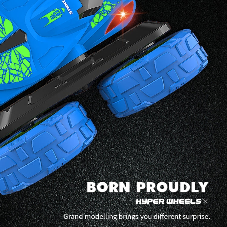 JJR/C Q9 2.4Ghz Remote Control Stunt Tumbling Car Vehicle Toy (Blue)