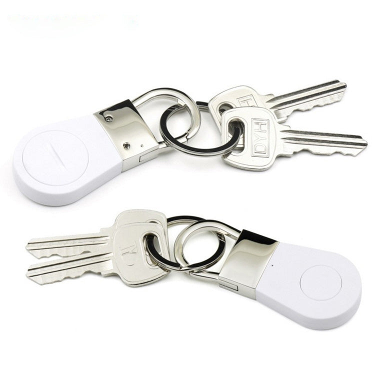R2 Smart Wireless Bluetooth V4.0 Tracker Finder Key Buckle Anti- lost Alarm Locator Tracker(White)