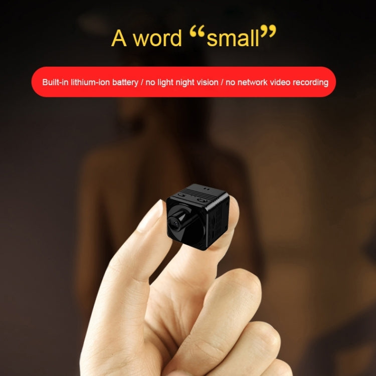 R89 Full HD 1080P WiFi Mini DV Recorder Camera, Support Monitor Detection & Night Vision & Loop Recording & TF Card