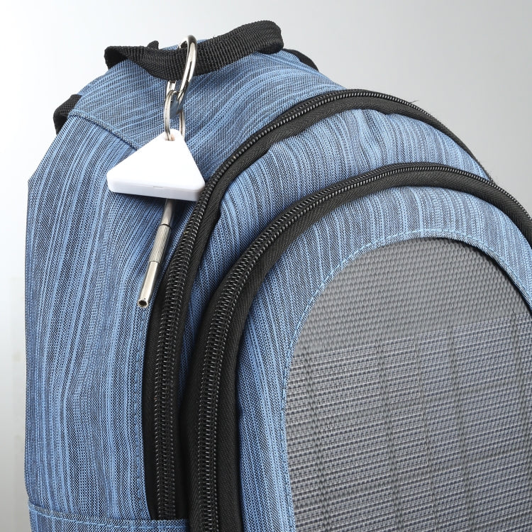 HCX003 Triangle Two-way Smart Bluetooth Anti-lost Keychain Finder (White)