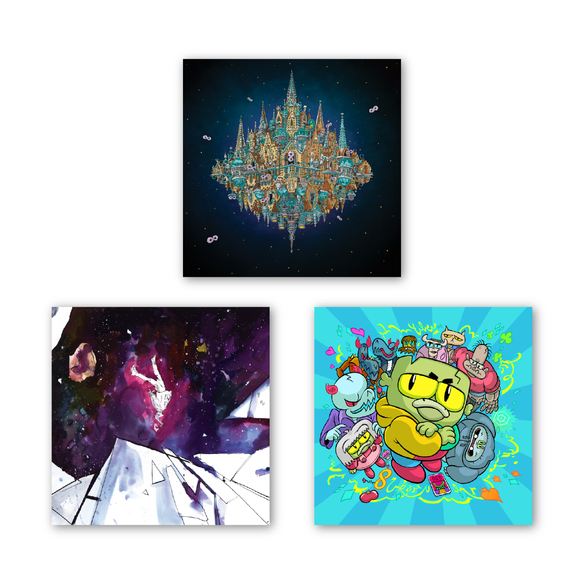 Dance Gavin Dance: Night of the Fruit Mafia // Dance of the Robot - Graphic Novel (Signed Platinum Edition)